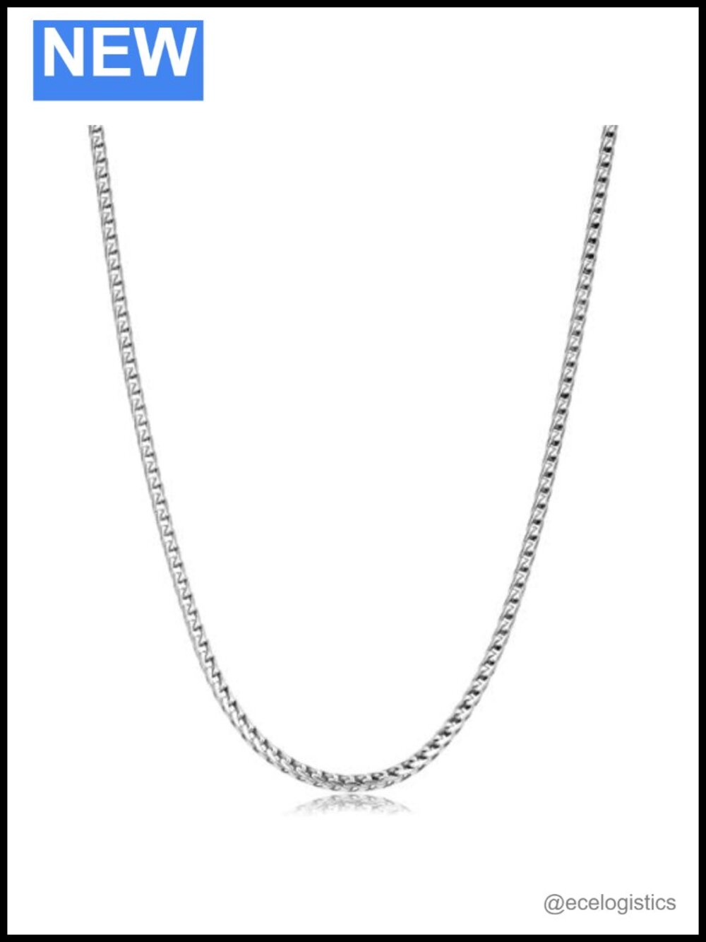 Sterling Silver High Polished Franco Chain Necklace 2mm 18 Inch